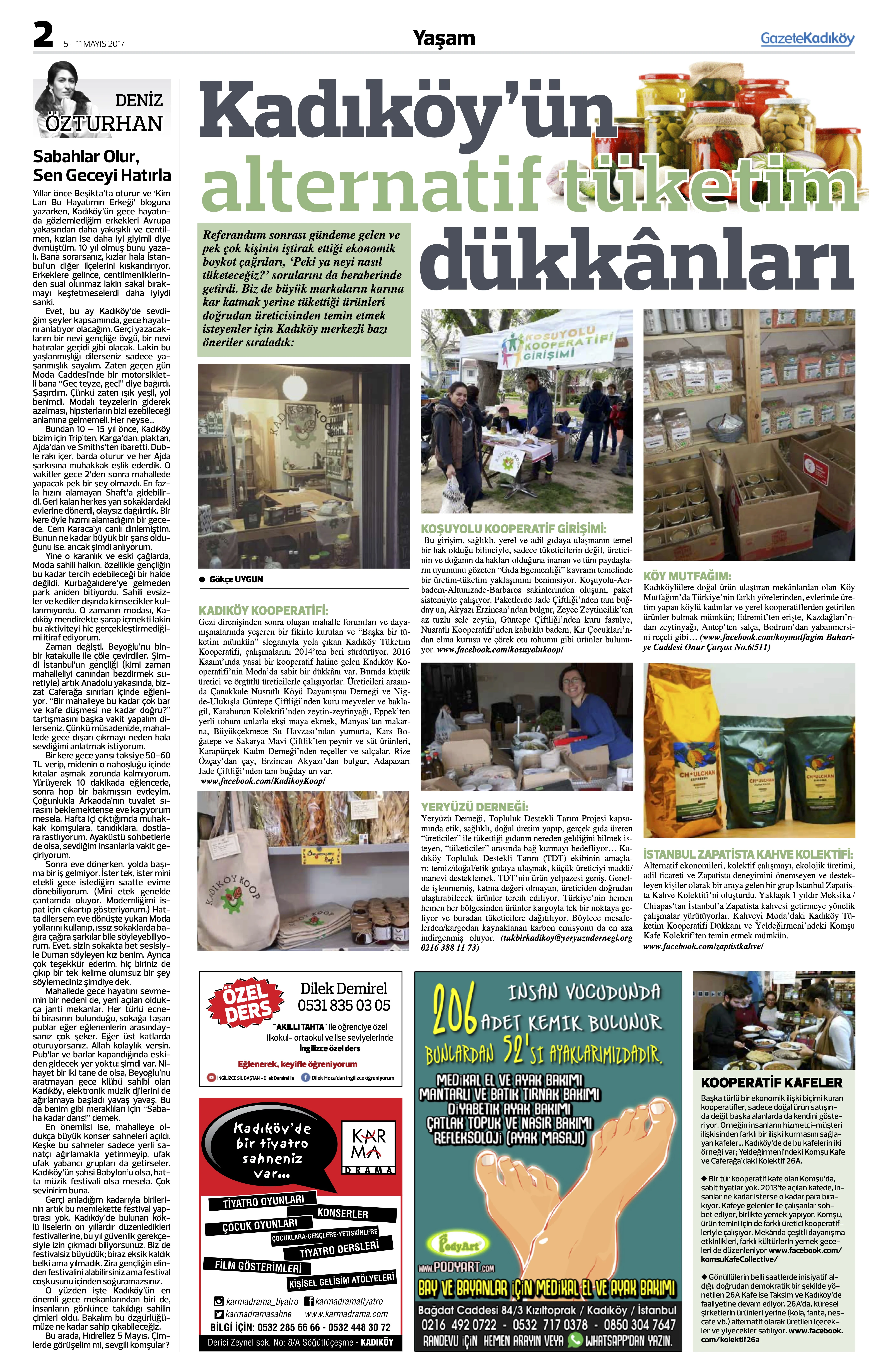 Gazete Kadıköy - Mayıs 2017