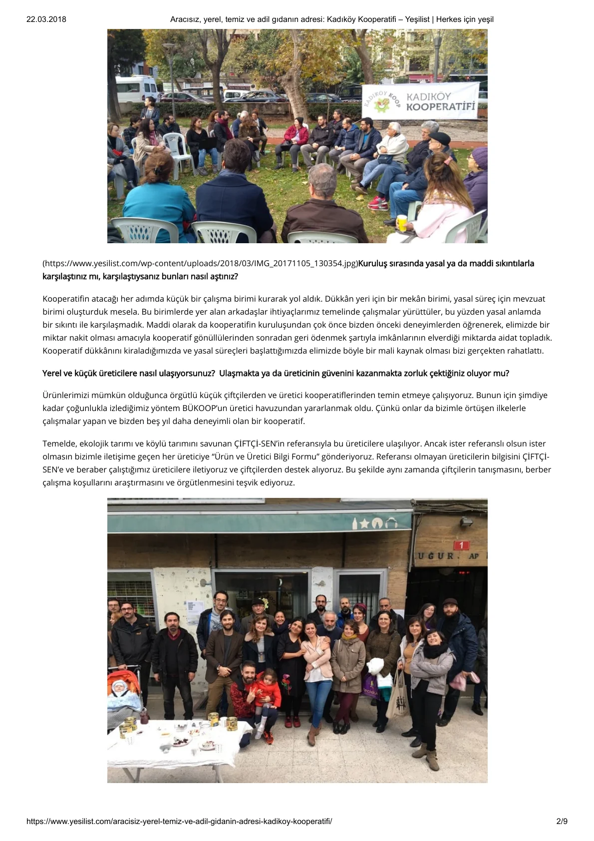 Yeşilist Röportaj - Sayfa 2